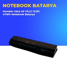 Monster Abra A5 V9.2.1 10.8v 47wh Notebook Batarya