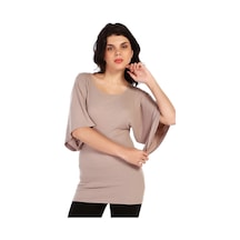 Bulalgiy Kadın Vizon Kimono Tişört - Bga033327