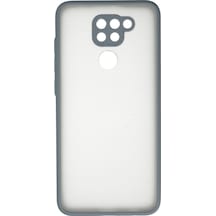 Mey İthalat Redmi Note 9 Kılıf Montreal Silikon Kapak - Gri