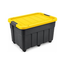Tekerlekli Premium Kapaklı Plastik Saklama Kutusu, 60 L Diğer