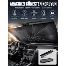 Tüm Araçlar İçin Şemsiye Güneşlik Ön Cama Uygun Özel Kaplama