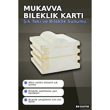 100 Adet 8x10 Cm Mukavva Bileklik Kartı - 3'lü Yaldızlı Kalın, Takı Organizer Aksesuarı Bx-313735 Renkli