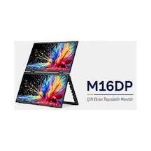 Ttec M16dp 16" Fhd Çift Ekran Taşınabilir Led Monitör