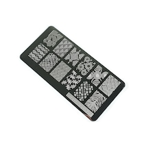 Nail Art Stamping Baskı Plakası Vv03