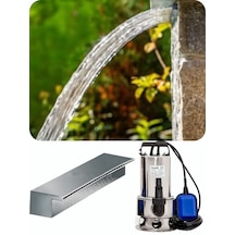 500mm Duvar Şelalesi + 400 Watt Dalgıç Pompa Seti