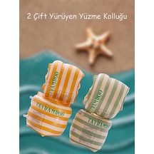 Fuuny Yürüyen Yüzme Kolluk Her Yaşa Uygun İki Çift Çocuk Kolluk Yüzme Kolluk Deniz Kolluk Çok Renkli