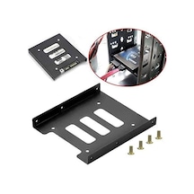 Masaüstü Kasa İçin SSD 2.5" Disk To 3.5" Çevirici HDD Kızak Yuva