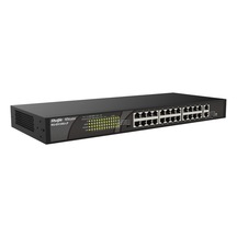 Ruijie RG-ES126S-LP 24 Port 10/100 PoE 1xUplink 1xSFP Yönetilemez Switch