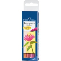 Faber Castell Pitt Artist Pens Fineliner 4Lü Çizim Kalemi 167005