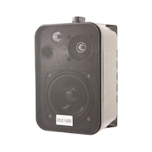 4'' Trafolu Siyah Renk Duvar Tipi Sutün Hoparlör, Stüdyo Hoparlör