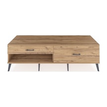 Kronos Tv Ünitesi 2 Çekmeceli 176x59x51 Çam-çam/çam Atlas Çam/atlas Çam