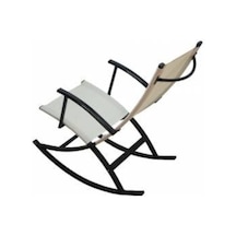 Depolife Sallanır Sandalye Şezlong  Berjer  Koltuk Balkon Teras Dinlence Tel