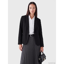 Lcw Studıo Siyah Kadın Blazer Ceket