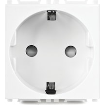Viko Panasonic Modüler Opak Beyaz Topraklı Priz Çk Alt+kapak 2m - Wvtt22121wh-tr