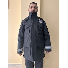 Erkek Yeni Yasa Kamu Personel Özel Güvenlik Kışlık Tekli Kaban
