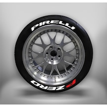 Lastik Yazısı Pirelli P Zero 1.Kalıte Solmaz Sticker