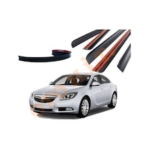Opel İnsignia Uyumlu Bagaj Üstü Spoiler Mat Siyah