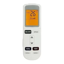 Silverline İle Uyumlu Model Ac16024 Klima Kumandası-ışıklı Ekranlı