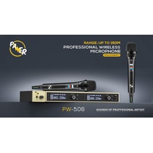 Pawer Pw - 506 Ee Çift El Telsiz Mikrofon