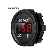 Maroces-Araba, Kamyon Ve Motosiklet İçin Dijital Voltmetre 5V-48V