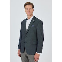 İmza Lacivert Mono Yaka Bez Ayağı Tam Astar Esnek 4 Drop Comfort Fit Classic Ceket 1002250157 Lacivert