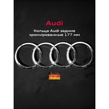 Vkemall Faw Audi A3 A5 A4l A6l Q5 Q7 İçin Gümüş Renkli Ön-arka Kasa Ağı Logosu, Modifikasyon Araç Logosu