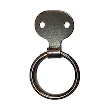 Halkalı Tablo, Çerçeve Askısı, Büyük, 25x47mm, Eskitme - 100 Adet Sarı