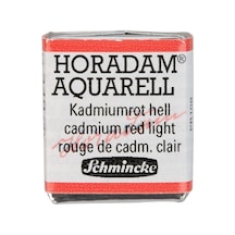 Schmincke Horadam Aquarell Artist Sulu Boya Cadmium Red Light Yarım Tablet