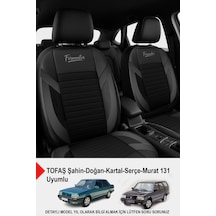 Formentor Tay Tüyü Oto Koltuk Kılıfı Tofaş Kartal-şahin-doğan-serçe-tempra Uyumlu Carbon