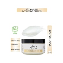 Wou World Of Unique Milk Therapy Body Scrub Sıkılaştırıcı,arındırıcı,nemlendirici Vücut Peelingi 250 Ml