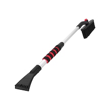 85 Cm Buz Kırıcı Araç Kar Temizleme Fırçası Kırmızı Gri