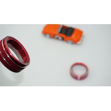 Dk Tuning Mustang 15-21 Ses Açma Düğmeleri Kırmızı Dekoratif Halk