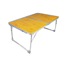 Plastik Mat Ayarlanabilir Taşınabilir Dizüstü Bilgisayar Masası Katlama Stand Bilgisayar Okuma Masa Yatağı Tepsisi Wood