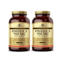 Solgar Omega-3 950 Mg 100 Kapsül 2 Adet