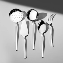 Nehir Milano Sade 5 Parça Paslanmaz Çelik Servis Takımı