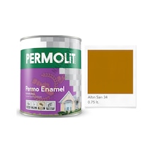 Permolit Enamel Sentetik Yağlı Boya Altın Sarı 0.75 Lt. 0.75 L