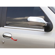 Fiat Palio Uyumlu Kapı Kolu 4 Parça 1998-2011 Paslanmaz Krom