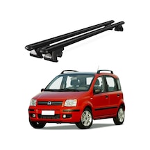 Venüs Fiat Panda 2003-2012 Uyumlu Siyah Ara Atkı Port Bagaj Tavan Barı