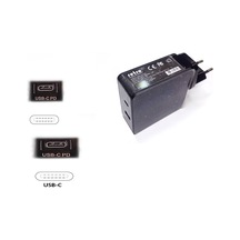 Apple Uyumlu MacBook Pro A1708 2016 Notebook Adaptör - Şarj Cihazı / Retro - 2-in-1 Usb Ve Usb-c