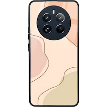 Oppo Realme 12 Nude Colors Tasarımlı Glossy Telefon Kılıfı Çok Renkli