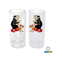 Gargamel Buzlu / Buzsuz Seçenekli Rakı Bardağı 1 Adet Şık Sunum Bardağı 0264
