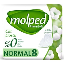 Molped Pure&Soft Hijyenik Ped Normal 8'li