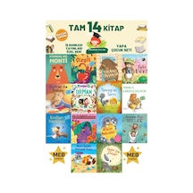 Utangaç Ayı Monti-seni Seviyorum Miniğim-küçük Meşe Palamudu Tam 14 Kitap