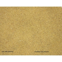 Akvaryum Sarı Silis Kum 0.1 Mm 5 Kg Deniz Kum İnce
