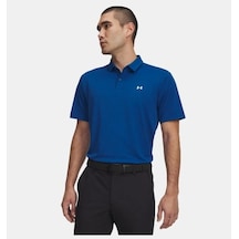 Under Armour Ua T2g Pique Erkek Polo T-shirt 6012303-426 Mavi