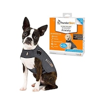 Thundershirt Köpekler İçin, X Small, Heather Gray - Köpek Anksiyete Giderici Sakinleştirici Yelek