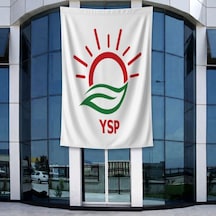 Yeşil Sol Parti Bayrağı 140gr Premium Raşel Kumaş 400x600cm Diğer