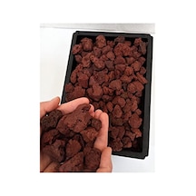 25 Kg Kırmızı Tarım Pomzası, 20-40 Mm Boyutlarında Doğal Malzeme 0.75 LT - 2.5 LT - 12 KG
