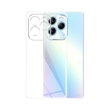 İnfinix Hot 40i Kılıf Lüx Şeffaf Silikon İtdark835