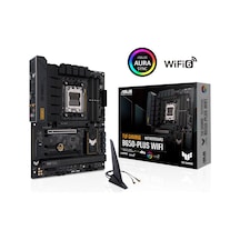 Asus TUF Gaming B650-Plus WIFI AMD B650 6400 MHz (OC) DDR5 Soket AM5 ATX Anakart